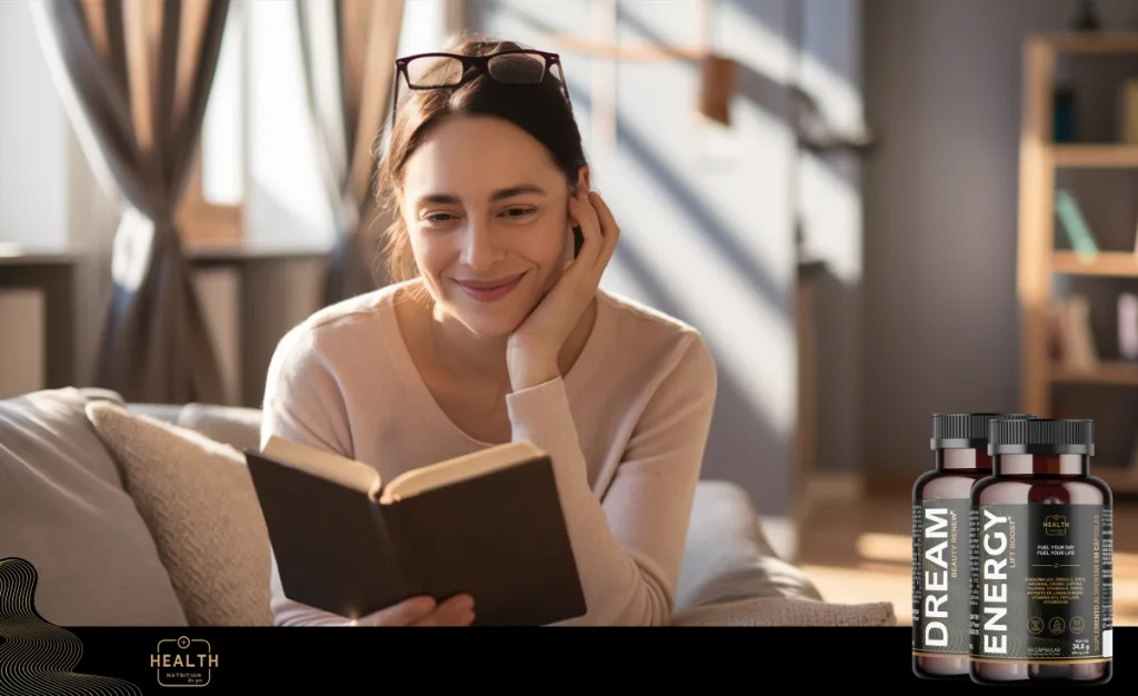 Suplemento Energy Lift Boost com Vitamina B6 para melhorar a saúde mental e o bem-estar.