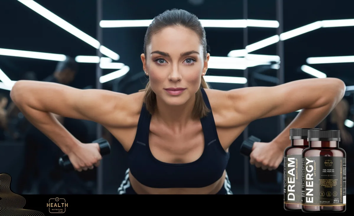 Suplemento Energy Lift Boost com Vitamina D3 para melhorar a saúde óssea e prevenir osteoporose