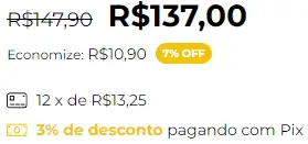 Preço Energy Lift Boost