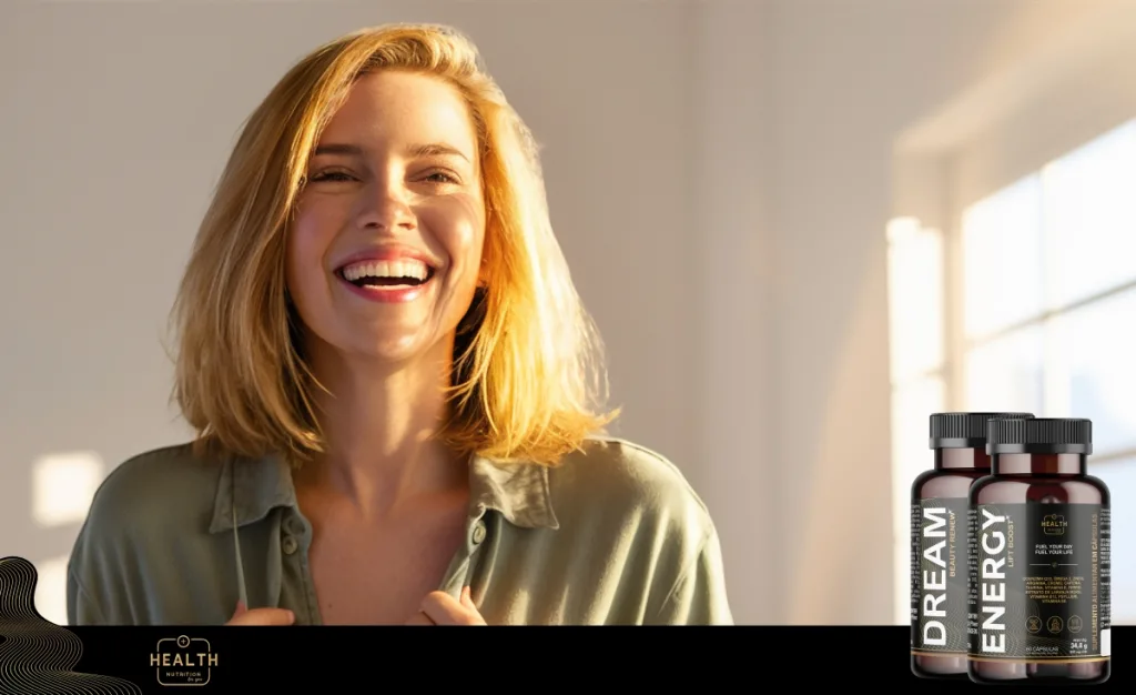 Vitamina C fortalecendo o sistema imunológico e promovendo bem-estar com Dream Beauty Renew.